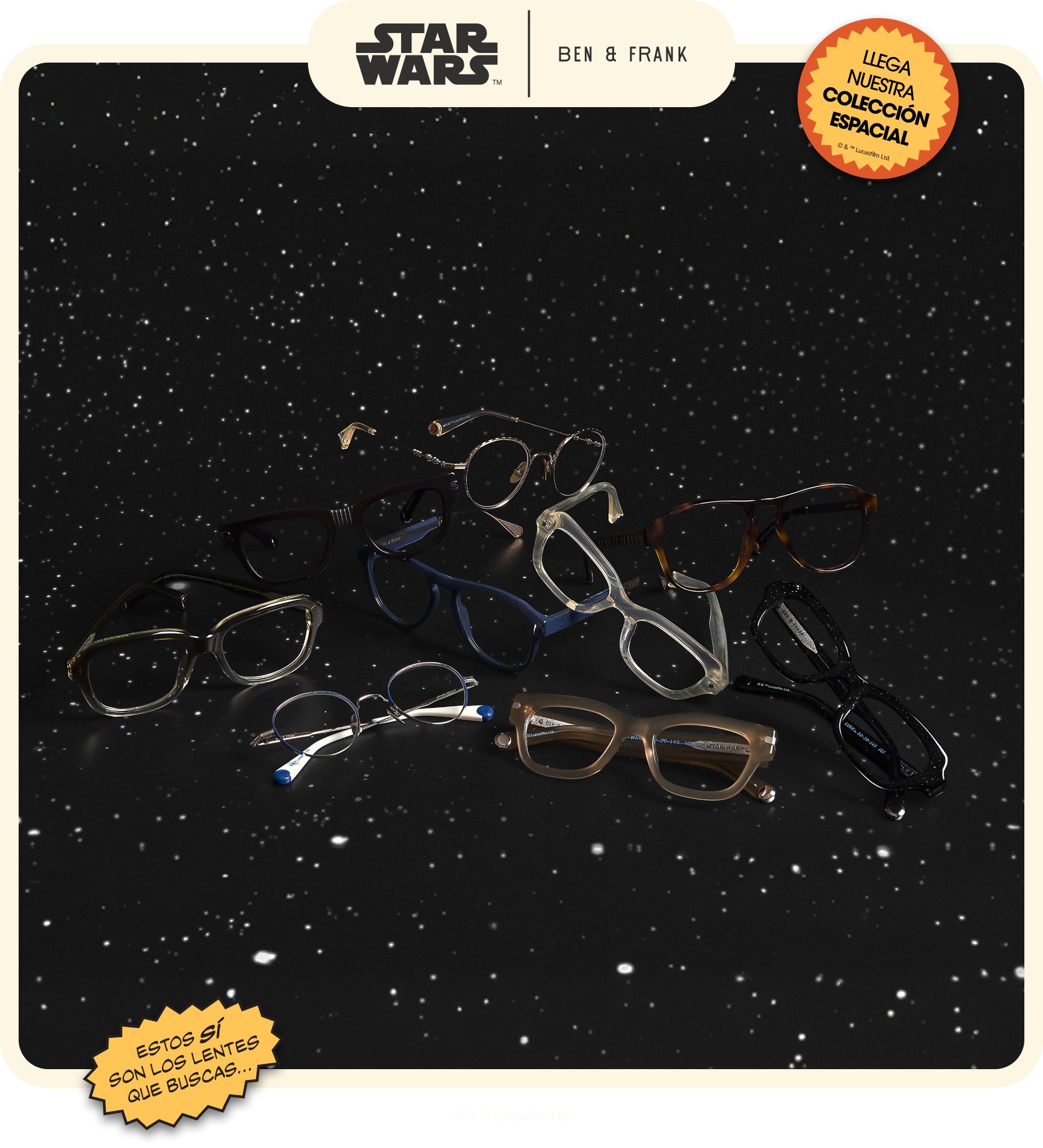 Star Wars™ x Ben & Frank - Lentes para ver(te) mejor